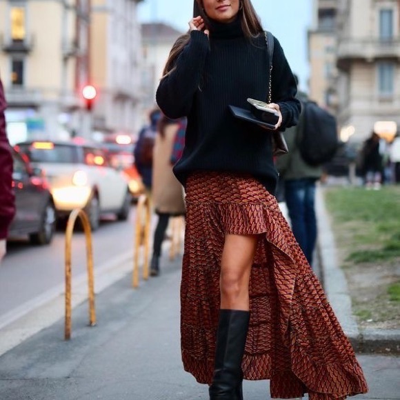 Brown white polka dot dress by Uli Herzner - Picture 12 of 13